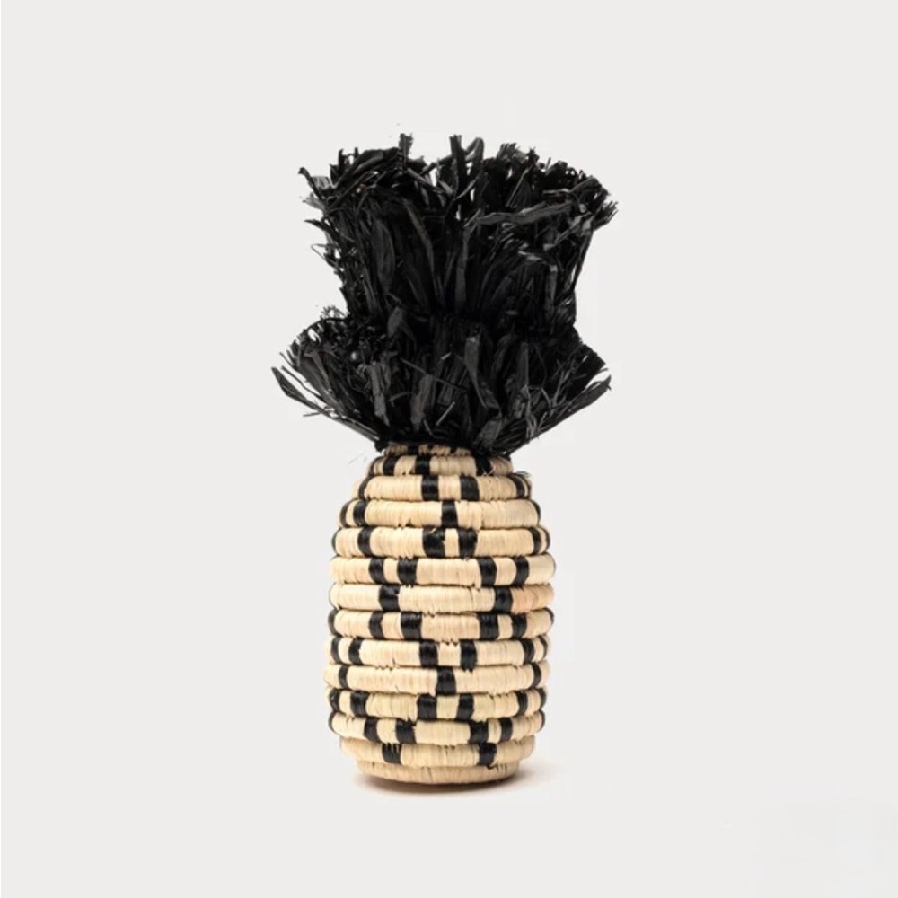 Frances Valentine Raffia Bag Charm. 2” W x 5.75” H. Brand new!